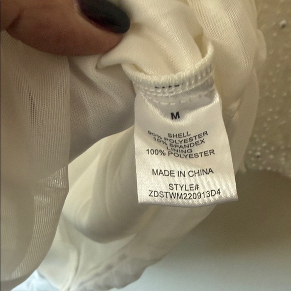 Fashion Nova White Long Sleeve Dress - Picture 8 of 9